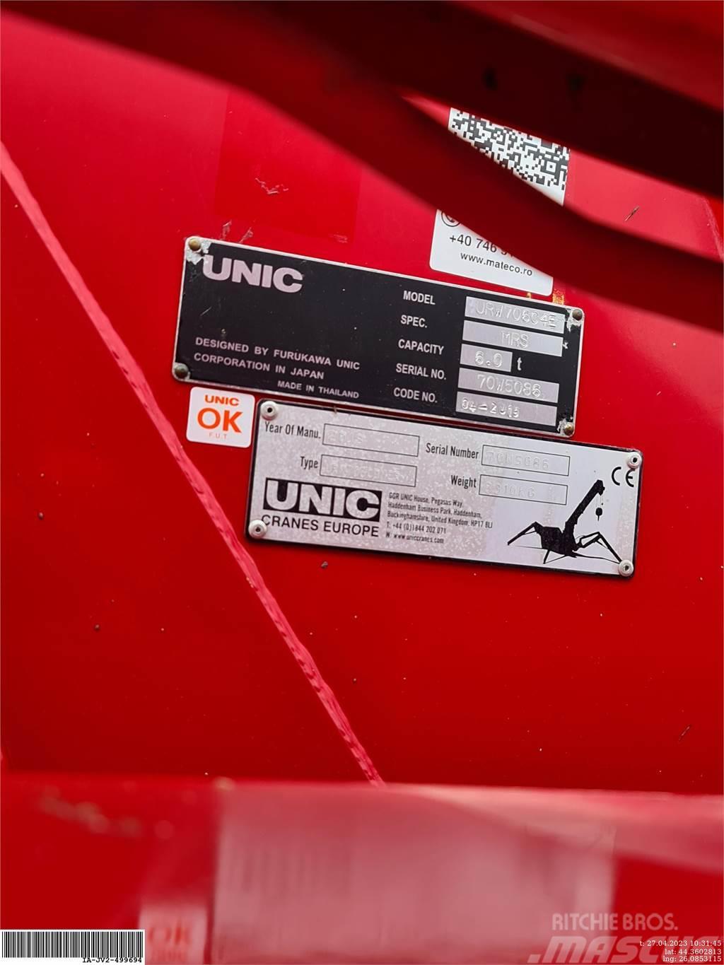 Unic Cranes UNIC URW706 Minigrúas