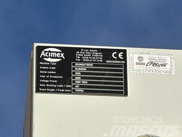 ACIMEX 40T Grúas articuladas y otra maquinaria de elevación