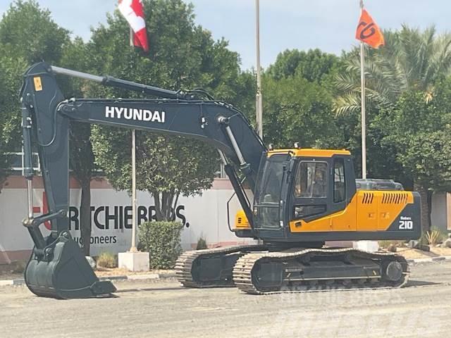 Hyundai R210-7 Excavadoras de cadenas