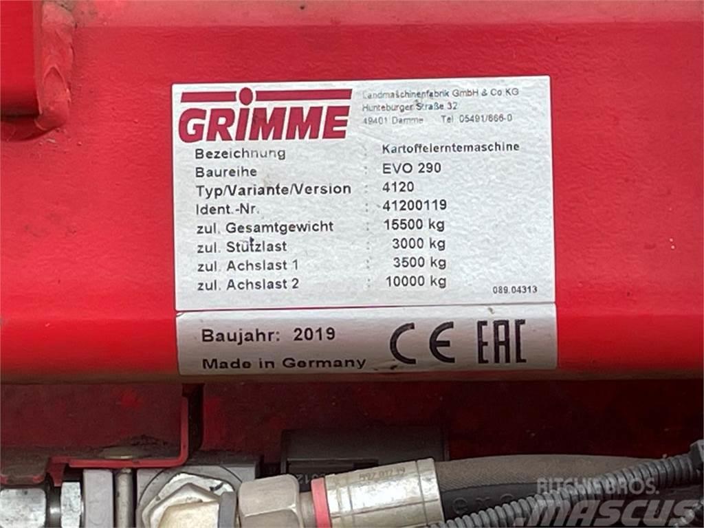 Grimme EVO 290 AirSep Cosechadoras y excavadoras para patata