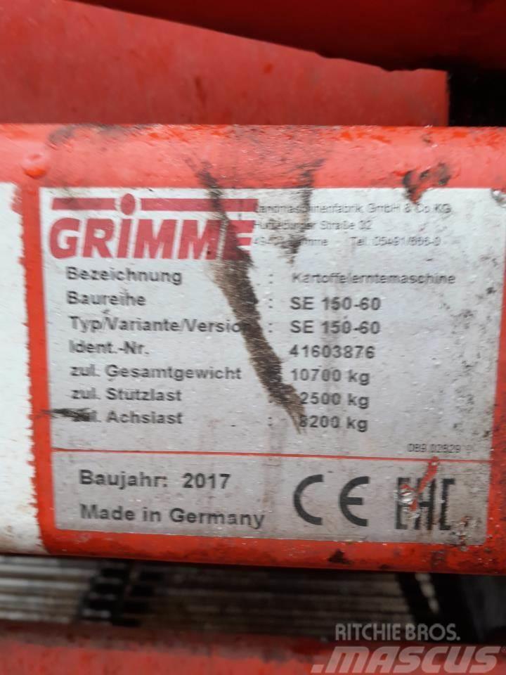 Grimme SE 150-60 NB Cosechadoras y excavadoras para patata