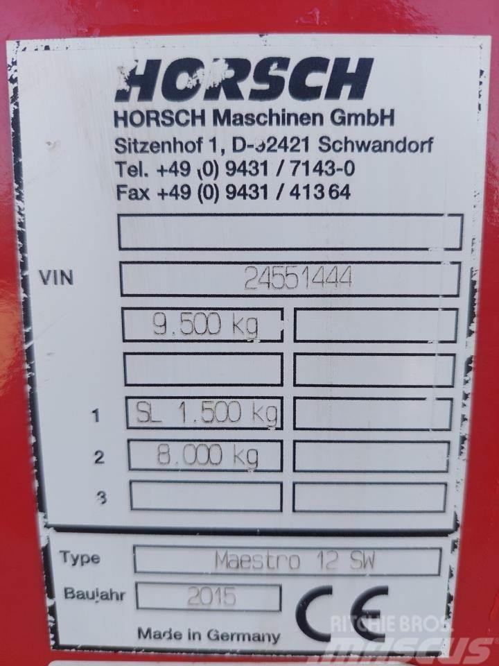 Horsch Maestro 12.75 SW Sembradoras de alta precisión