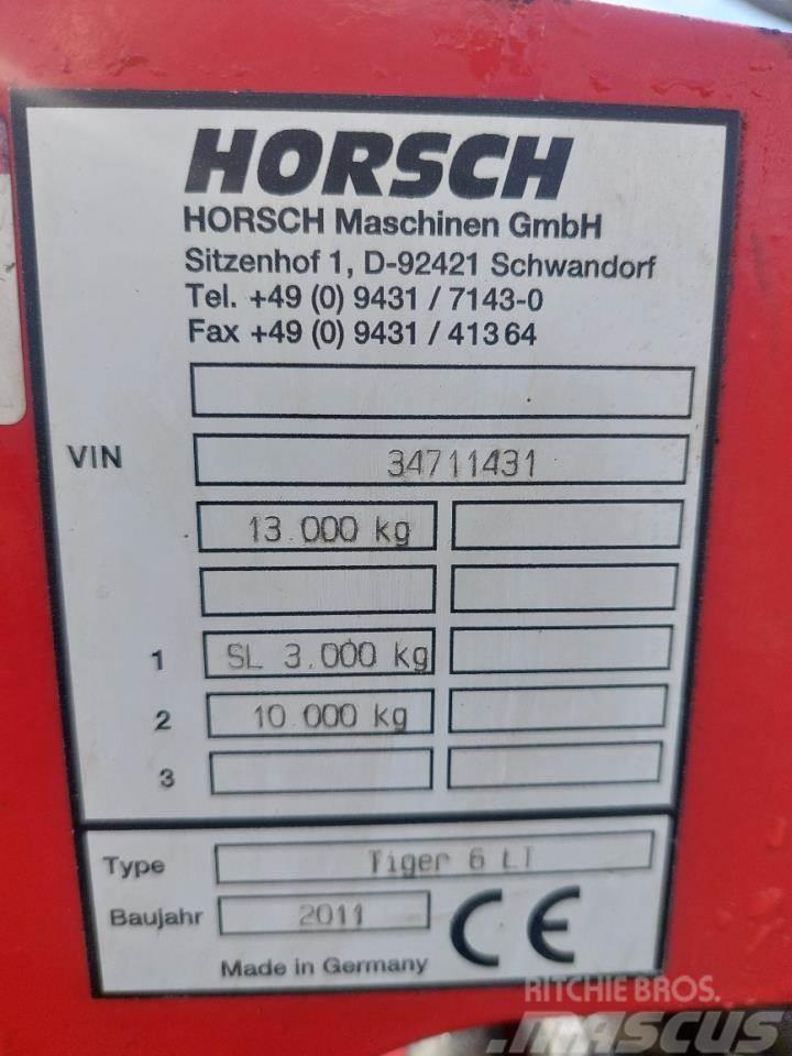 Horsch Tiger 6 LT / Pronto 6 TD Gradas