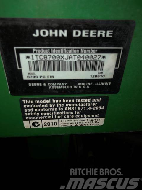 John Deere 8700 Máquinas de calles