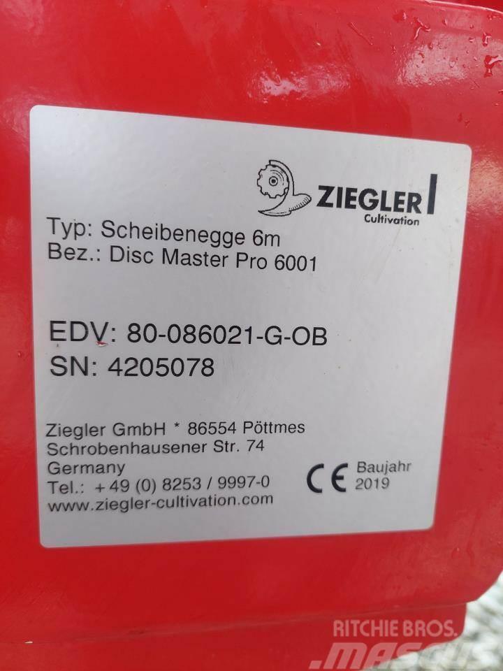 Ziegler DISC MASTER PRO 6001 Gradas de discos