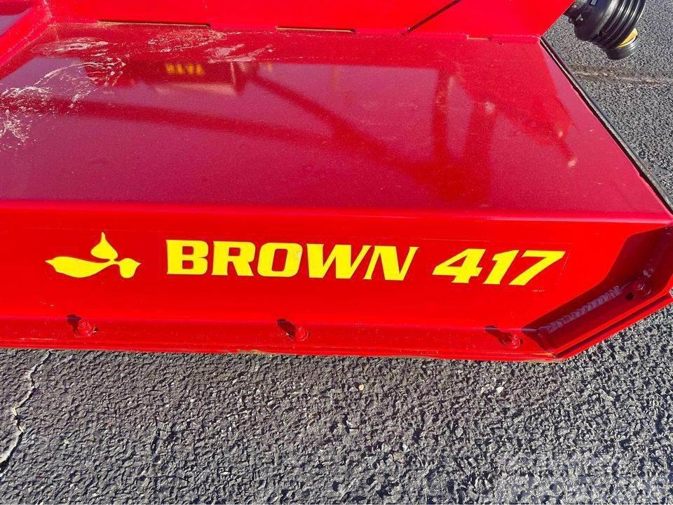 Brown 417 rotary cutter Desmenuzadoras, cortadoras y desenrolladoras de pacas