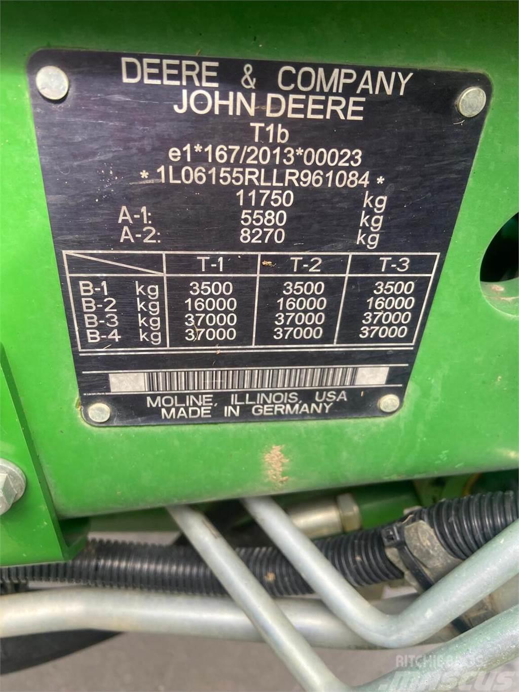 John Deere 6155R Tractores