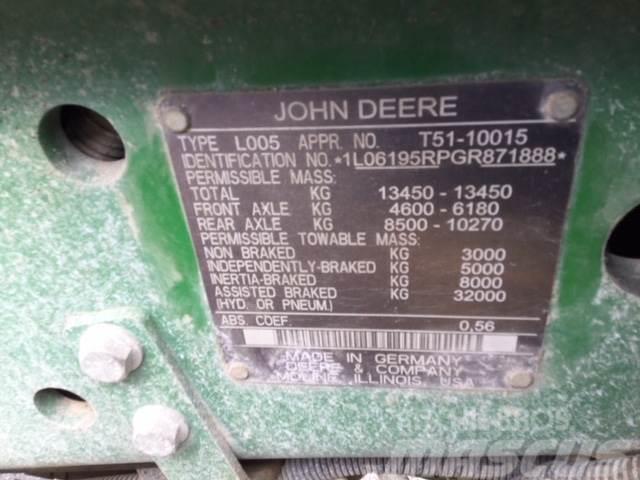 John Deere 6195R Tractores