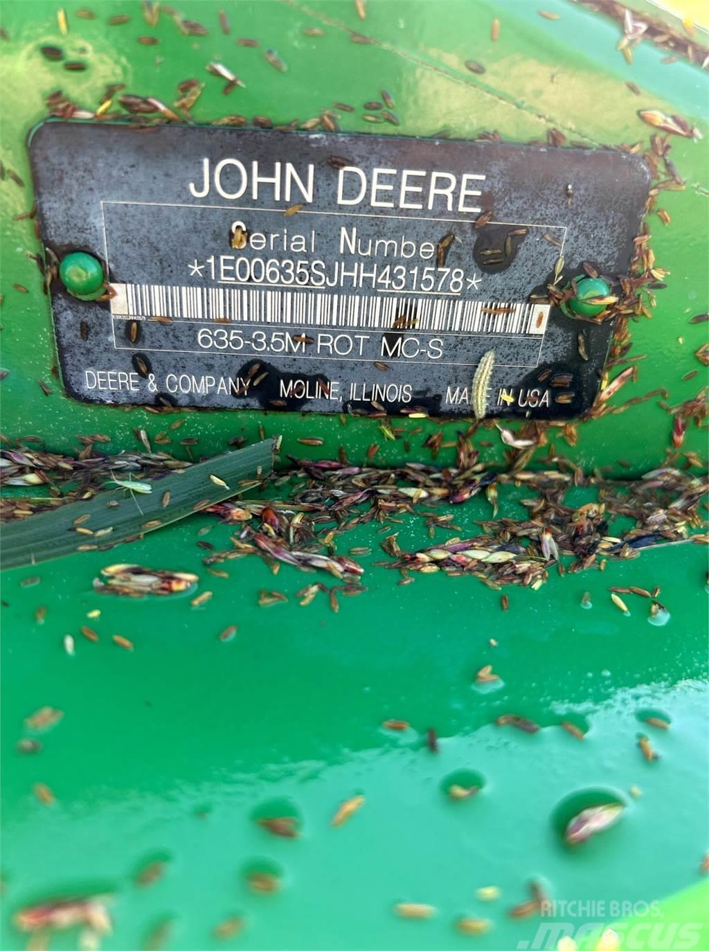 John Deere 635 Segadoras acondicionadoras