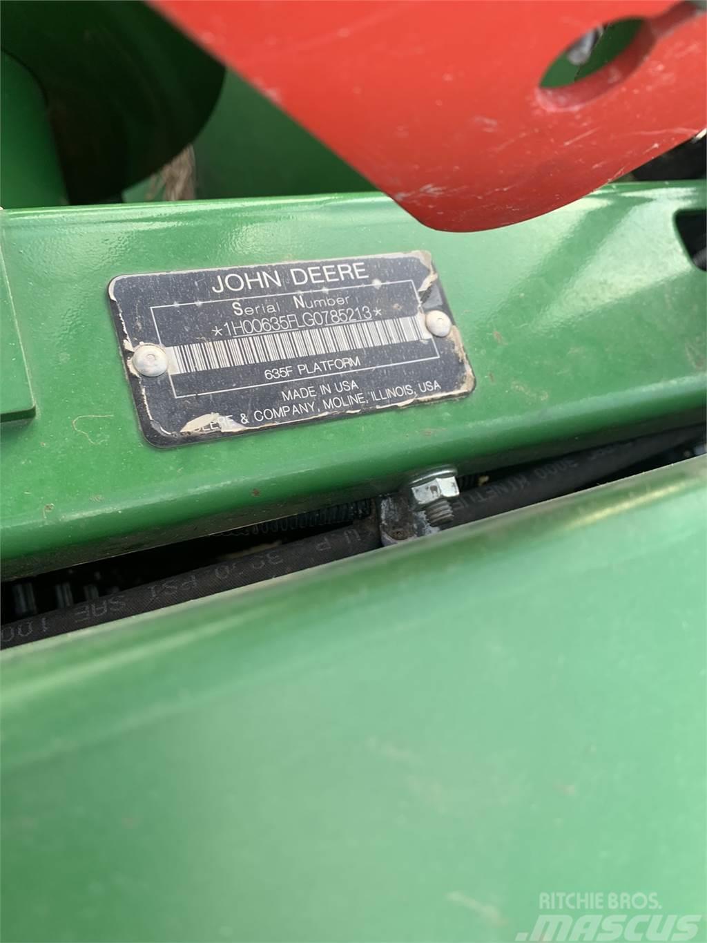 John Deere 635F Accesorios para cosechadoras combinadas
