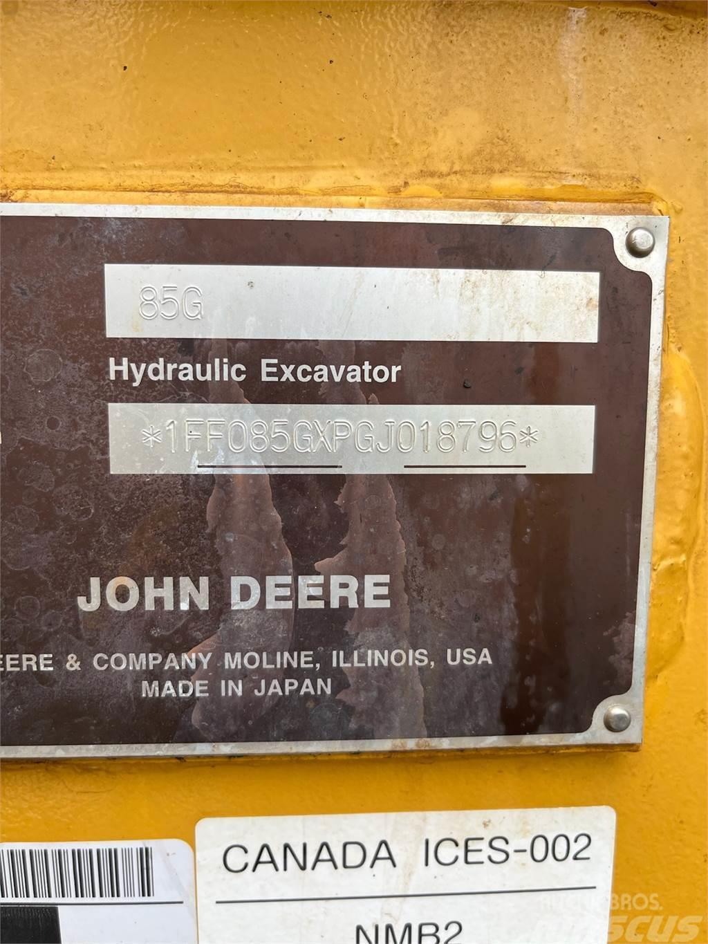 John Deere 85G Excavadoras de cadenas