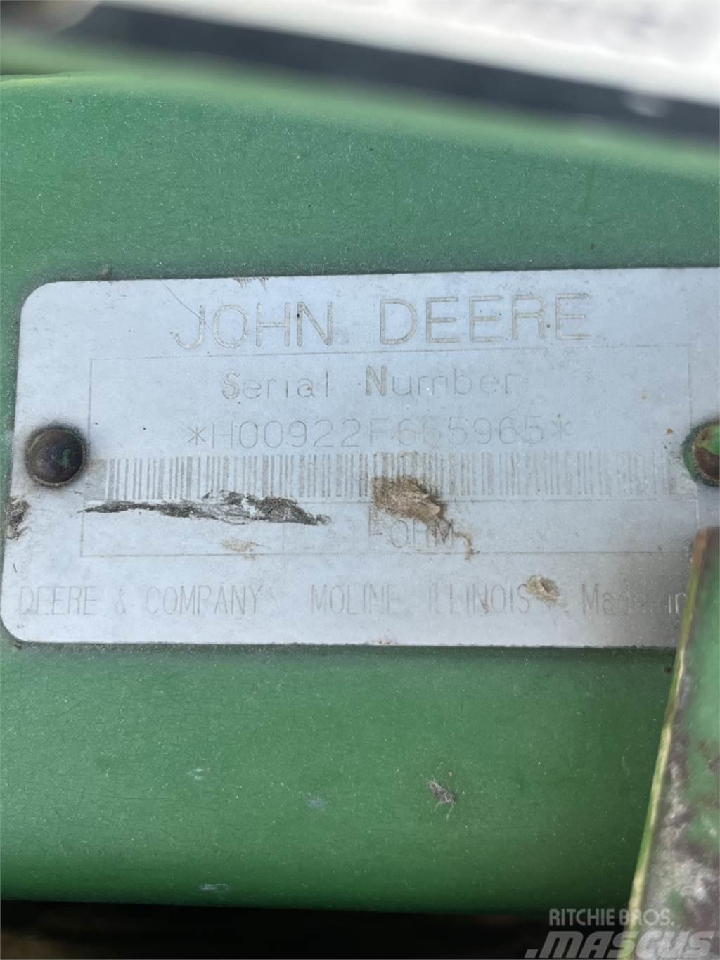 John Deere 922 Accesorios para cosechadoras combinadas