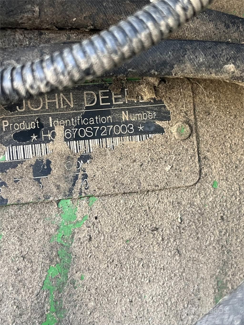 John Deere 9670 STS Cosechadoras combinadas