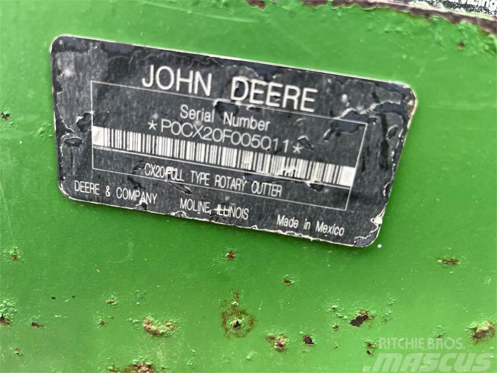 John Deere CX20 Desmenuzadoras, cortadoras y desenrolladoras de pacas