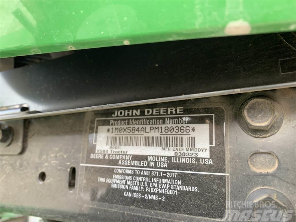 John Deere X584 Tractores compactos