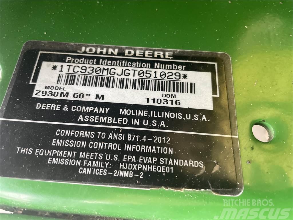 John Deere Z930M Segadoras profesionales