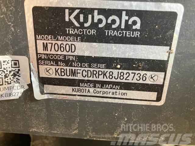 Kubota M7060 Tractores