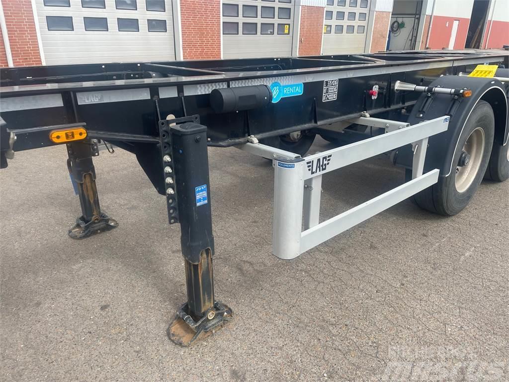 LAG 30+20 fods containerchassis Semirremolques chasis