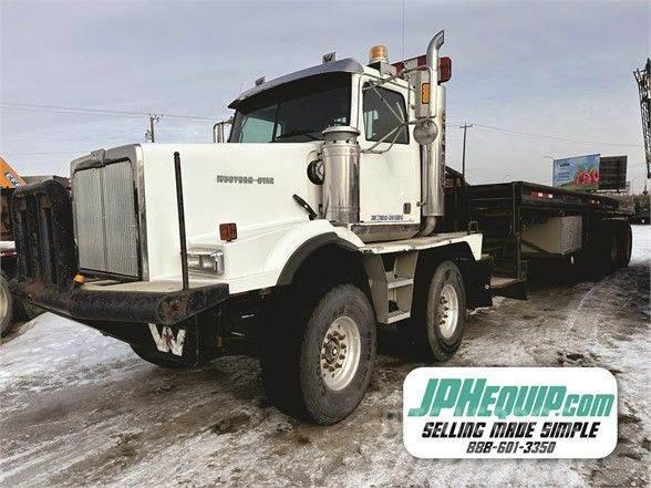 Western Star 4900 Tandem Winch Bed Truck Camiones cisterna