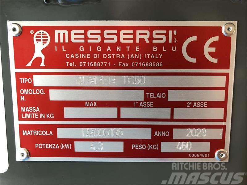 Messersi TC50 m. skovl Dúmpers de obra