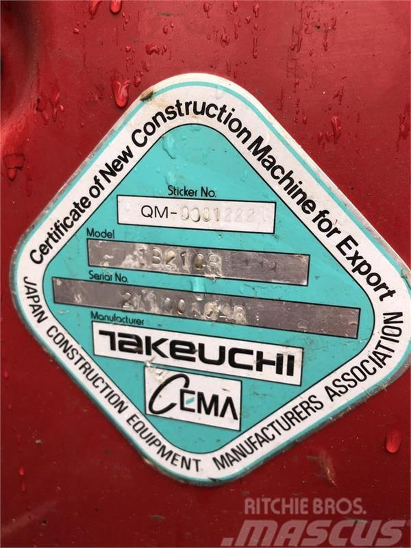 Takeuchi TB210R Mini excavadoras < 7t