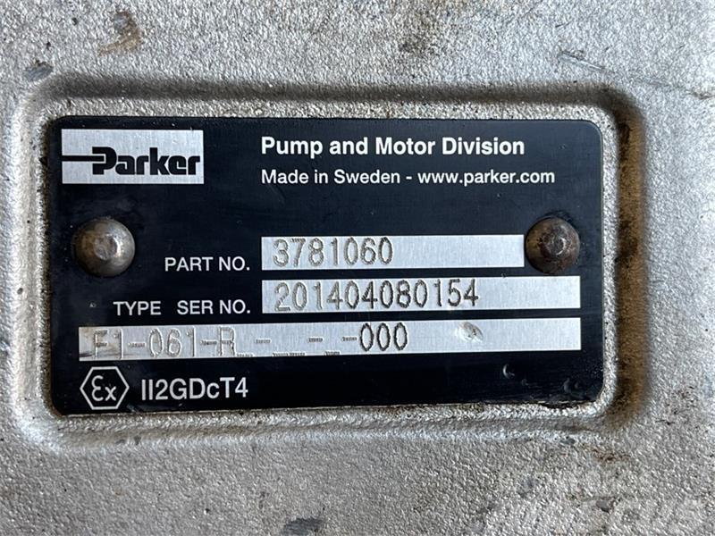 Parker PARKER HYDRAULIC PUMP 3781060 Hidráulicos