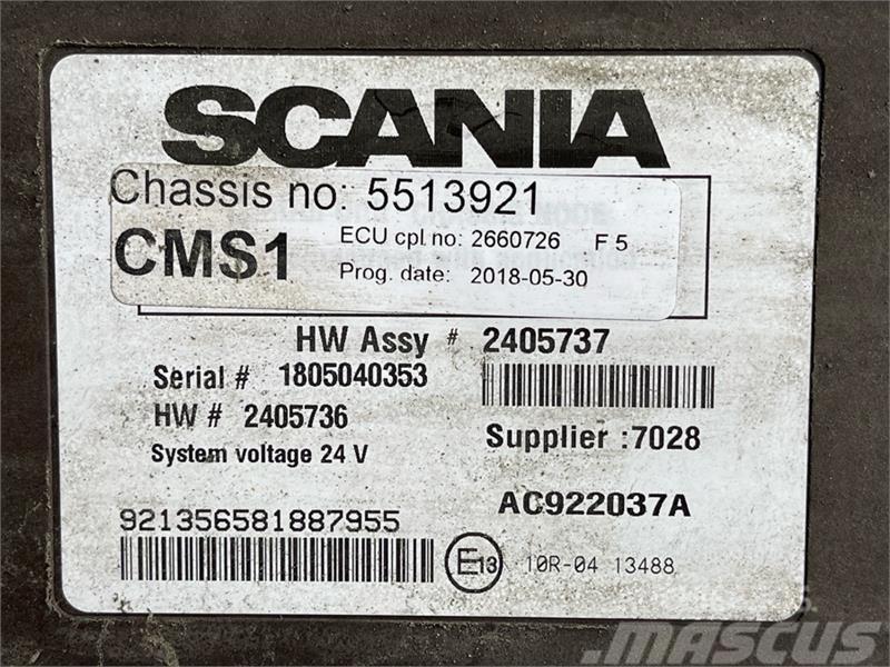 Scania  CMS ECU 2660726 Electrónicos