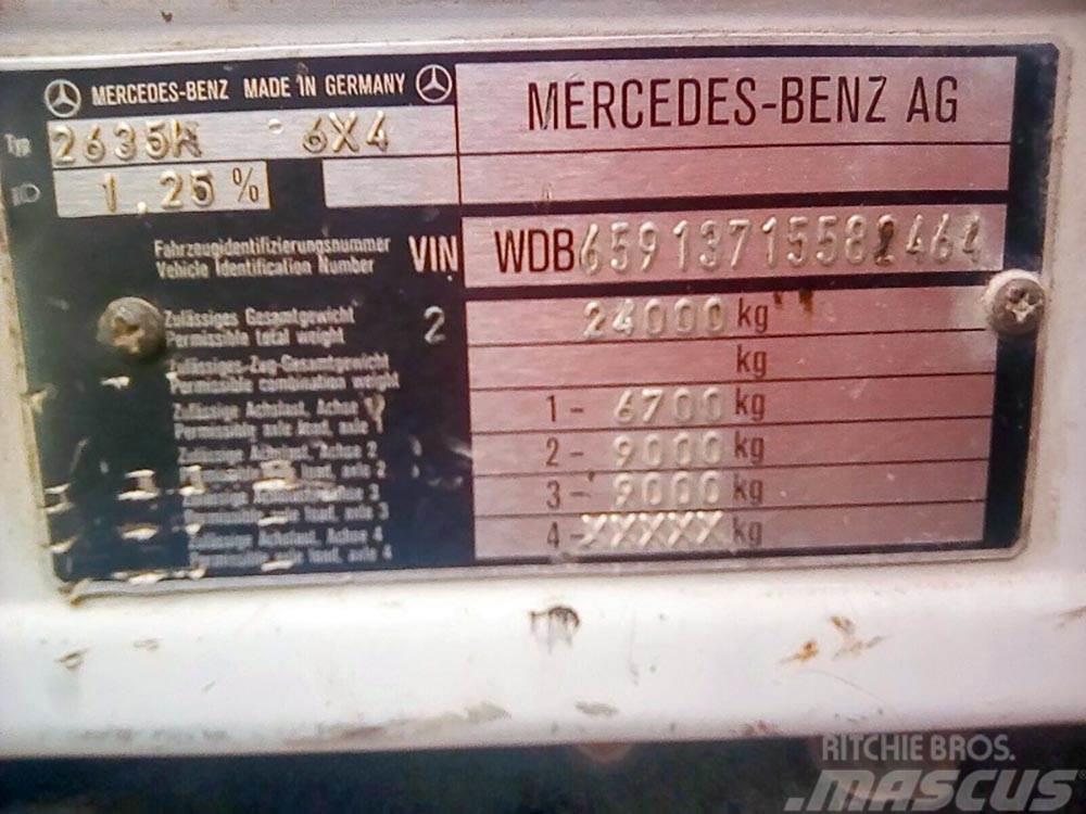 Mercedes-Benz 2635 Camiones bañeras basculantes o volquetes