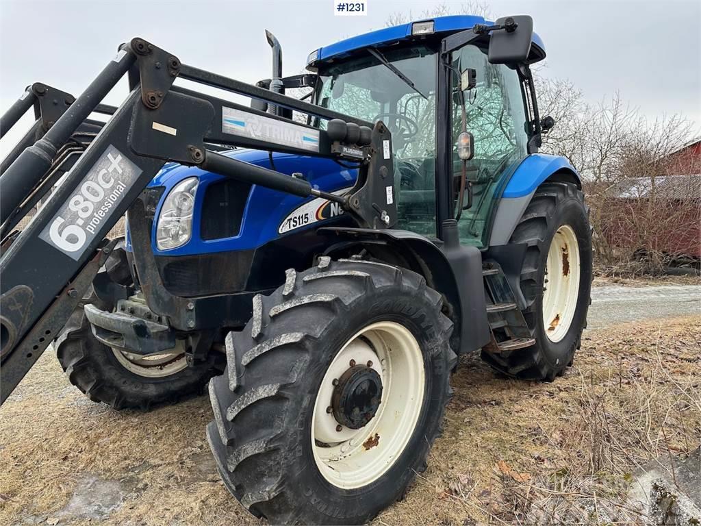 New Holland TS115A Tractores