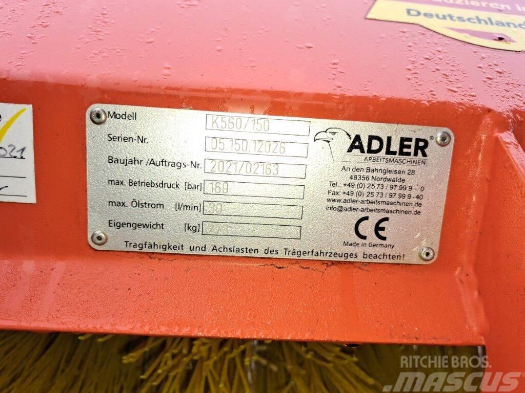 Adler Kehrmaschine 150cm Otras máquinas de paisajismo y limpieza urbana