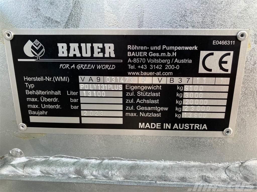 Bauer Poly 131 Cisternas o cubas esparcidoras de purín