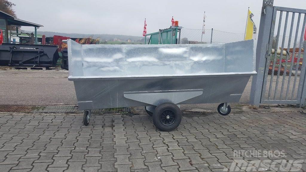Fuchs Dungcontainer 230 cm mit EURO Aufnahme Palas cargadoras frontales