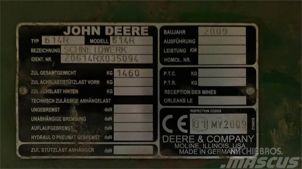 John Deere 614R Accesorios para cosechadoras combinadas