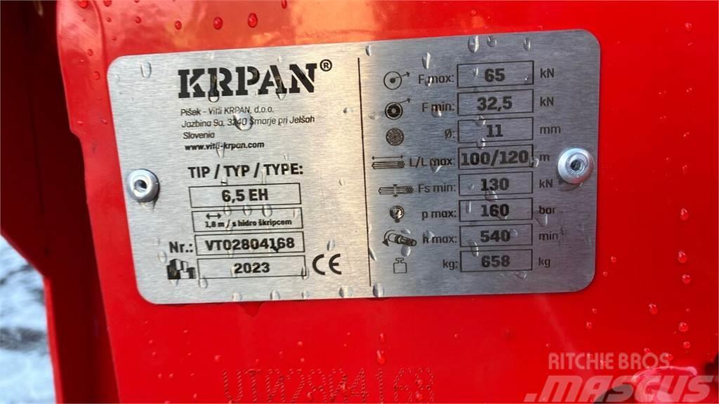 Krpan 6,5 EH mit Kunststoffseil Cabrestantes