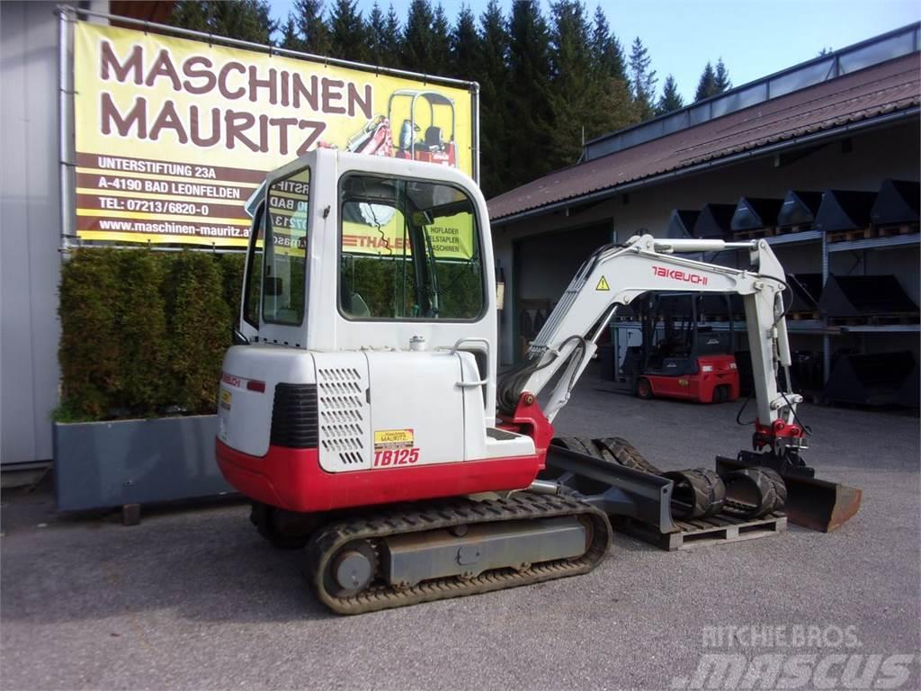 Takeuchi TB125 Mini excavadoras < 7t