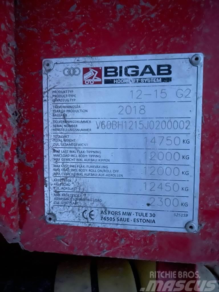 Bigab 12-15 G2 Otros remolques