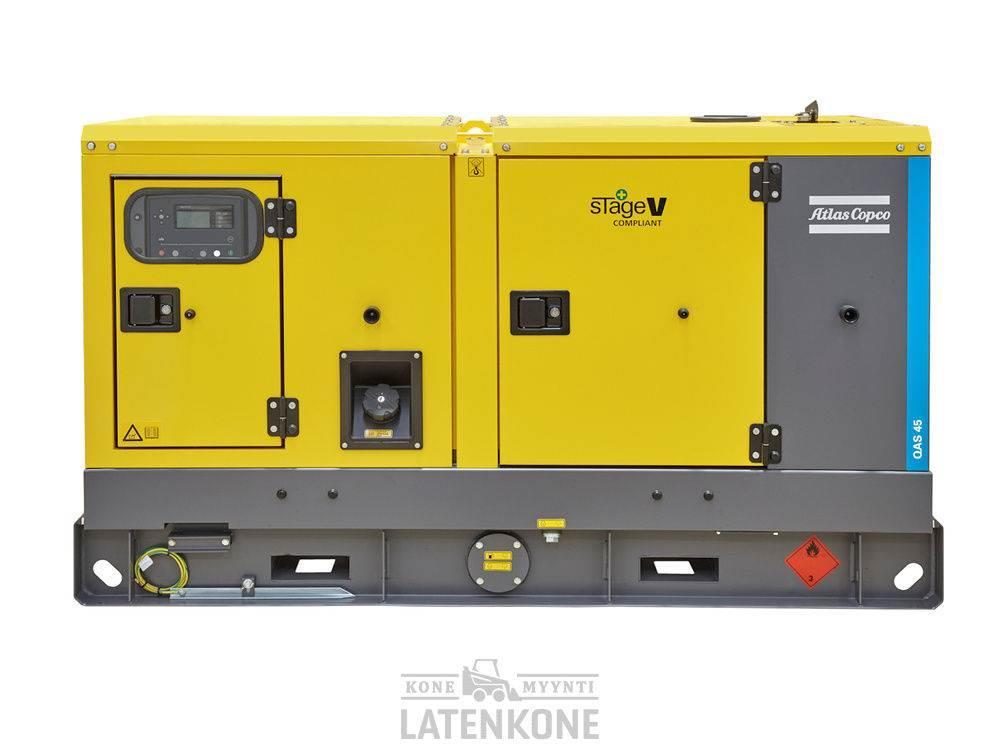 Atlas Copco QAS 45 50 Hz Generaattori StageV Box Generadores diesel