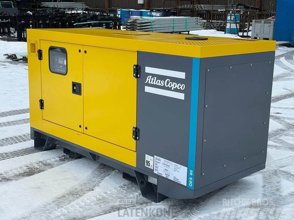 Atlas Copco QES 60 CUD 50 Hz Generaattori Generadores diesel