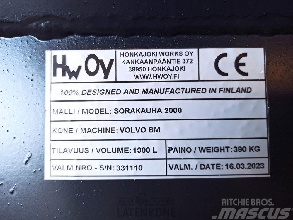 Volvo Sorakauha 200cm/1m3 HW Cucharones