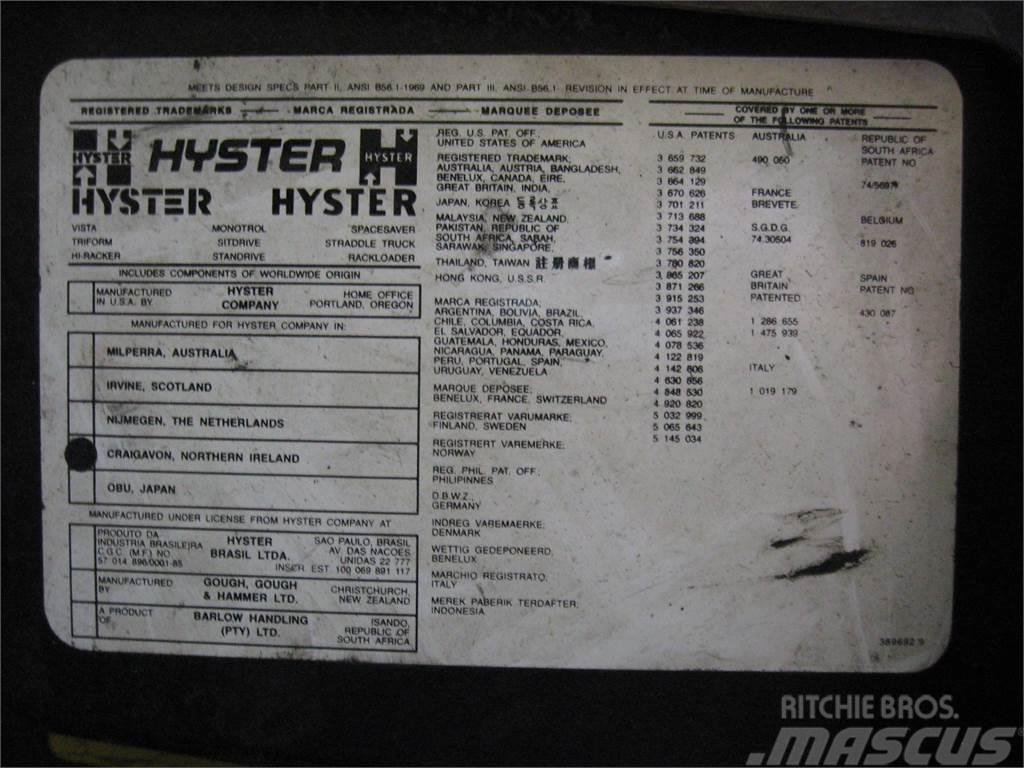 Hyster H60XM Carretillas LPG