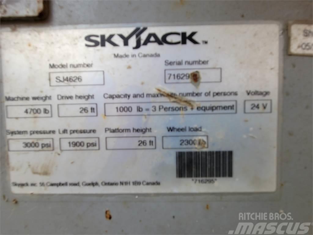 SkyJack SJ4626 Otros equipamientos de construcción