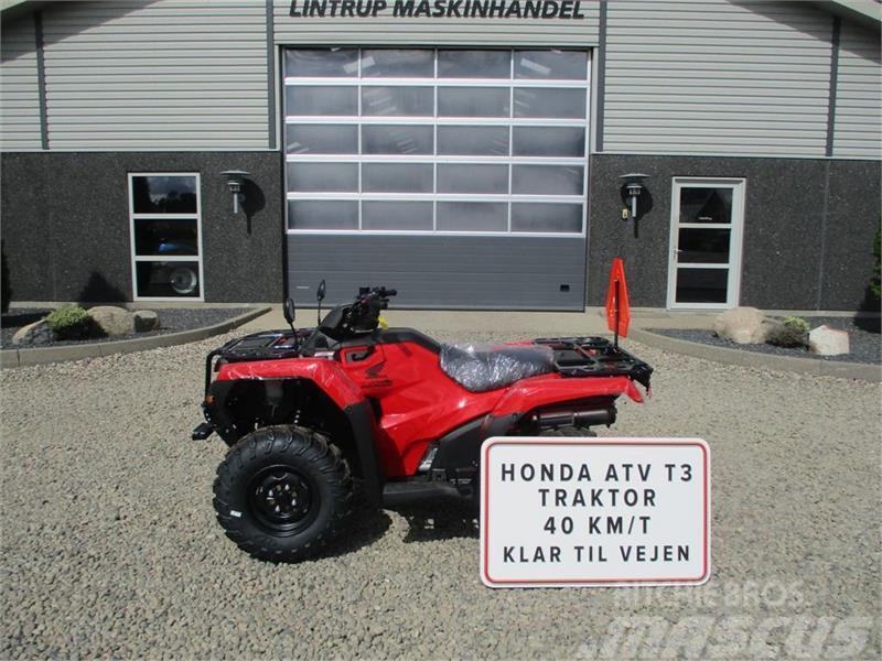 Honda TRX 420FE Traktor  STORT LAGER AF HONDA ATV. Vi hj Tractores