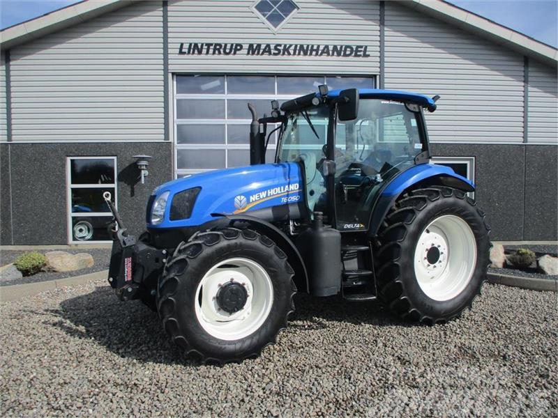 New Holland T6050 Delte med frontlift Tractores