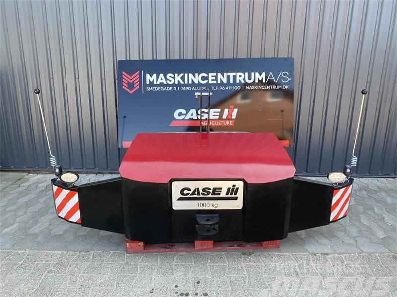 Case IH Frontvægtklods 1000 kg med side bumper Contrapeso delantero