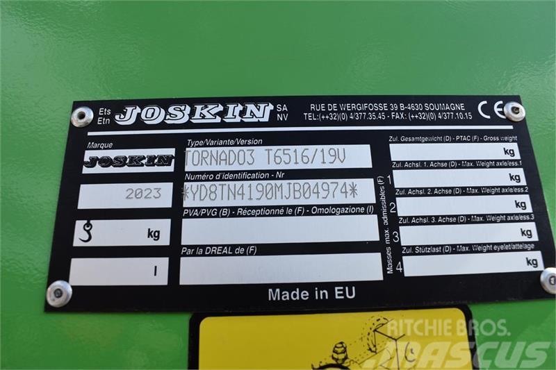 Joskin TORNADO T6516/19V NEW GENERATION Remolques esparcidores de estiércol