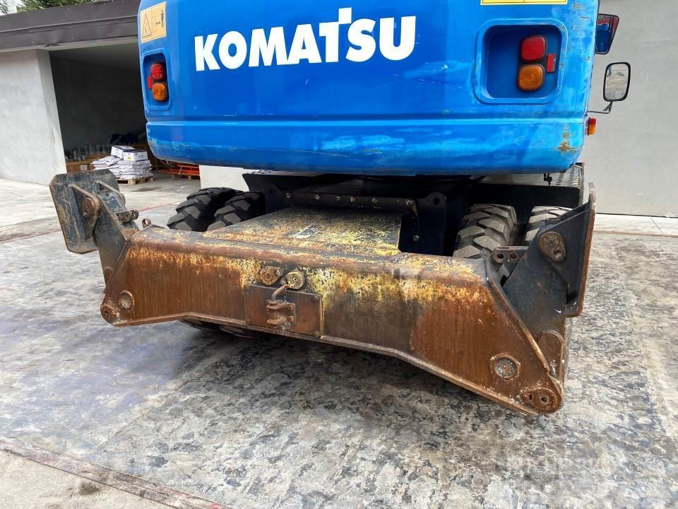 Komatsu PW140 Excavadoras de ruedas