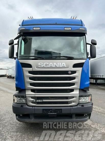 Scania R450 6X4 HOLZ KOMPLETTZUG, KRAN PALFINGER EPSILON  Otros camiones