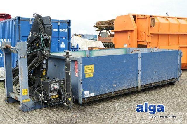  Abrollcontainer, Kran Hiab 099 BS-2 Duo Camiones polibrazo