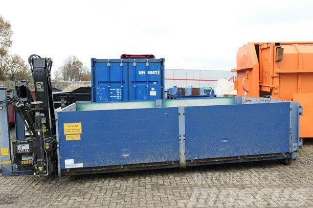  Abrollcontainer, Kran Hiab 099 BS-2 Duo Camiones polibrazo