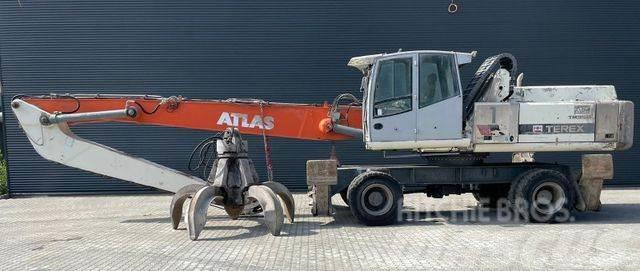 Atlas Terex TM350 *Bj2008/14500h/ZSA/Motorschaden* Excavadoras de ruedas